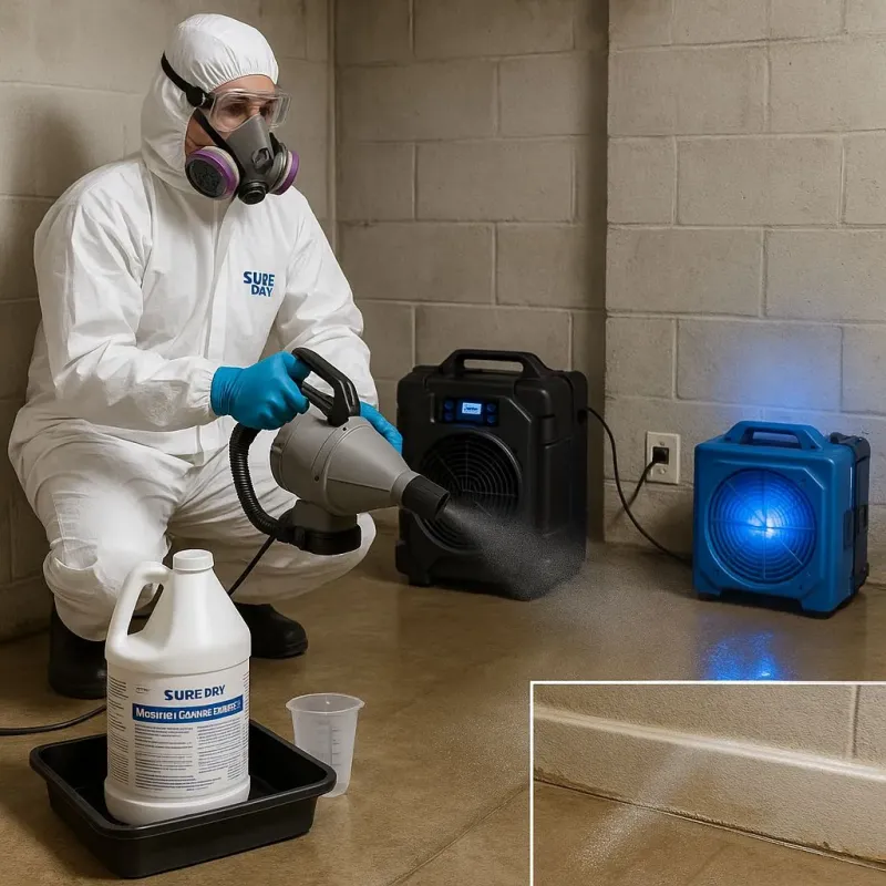 Sanitization and Odor Removal process in Arkoma, OK