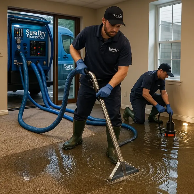Water Extraction and Removal process in Arkoma, OK